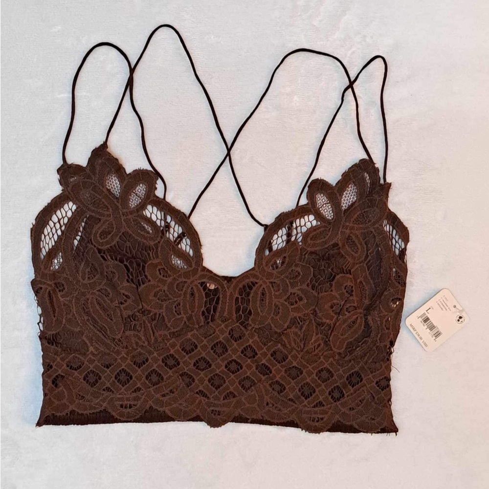 Free People Adella Bralette - Women's size LARGE - Picture 4 of 13